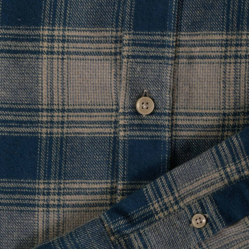 Portuguese Flannel Bazzar Shirt - Blue