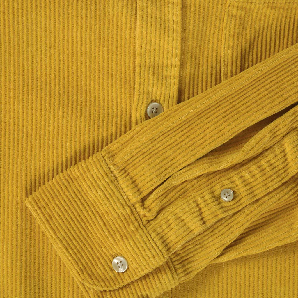 Portuguese Flannel Lobo Corduroy Shirt - Mustard