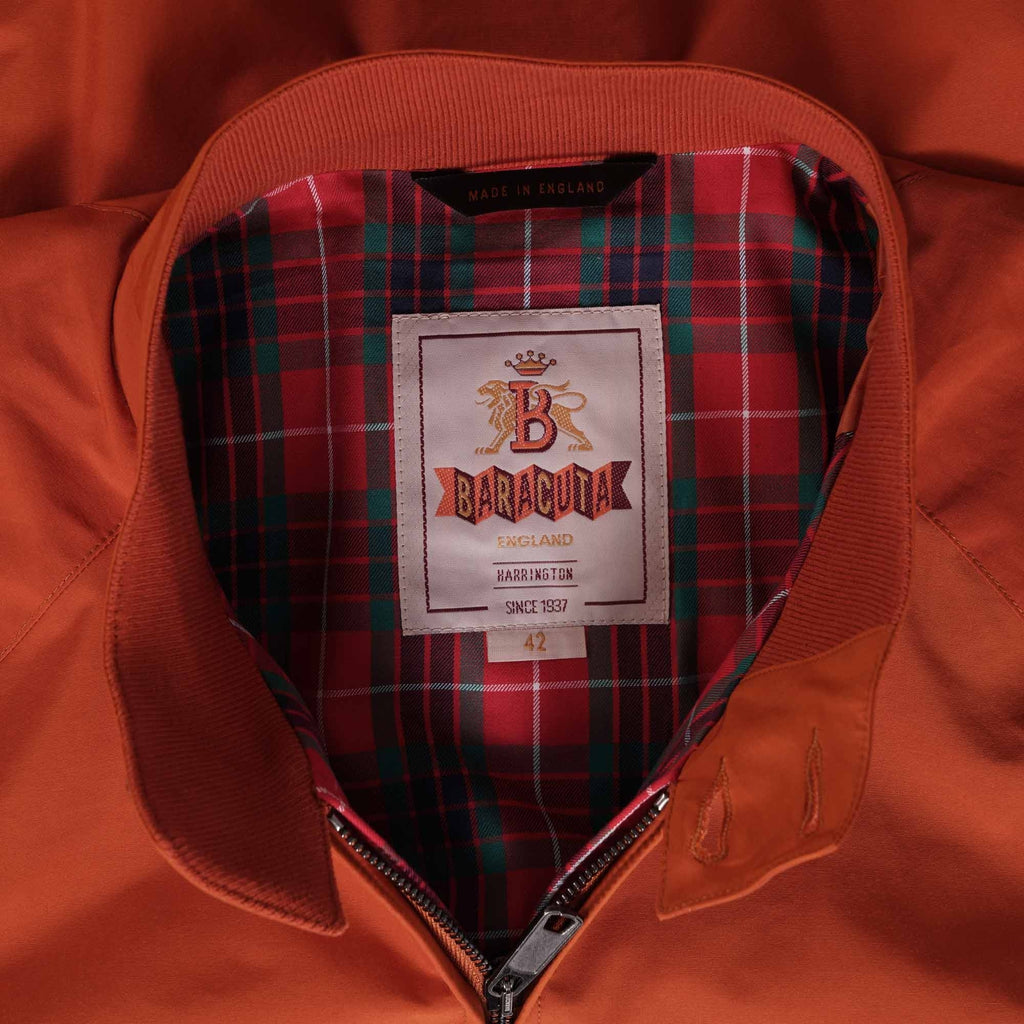 G9 Original Harrington Jacket - Dark Orange