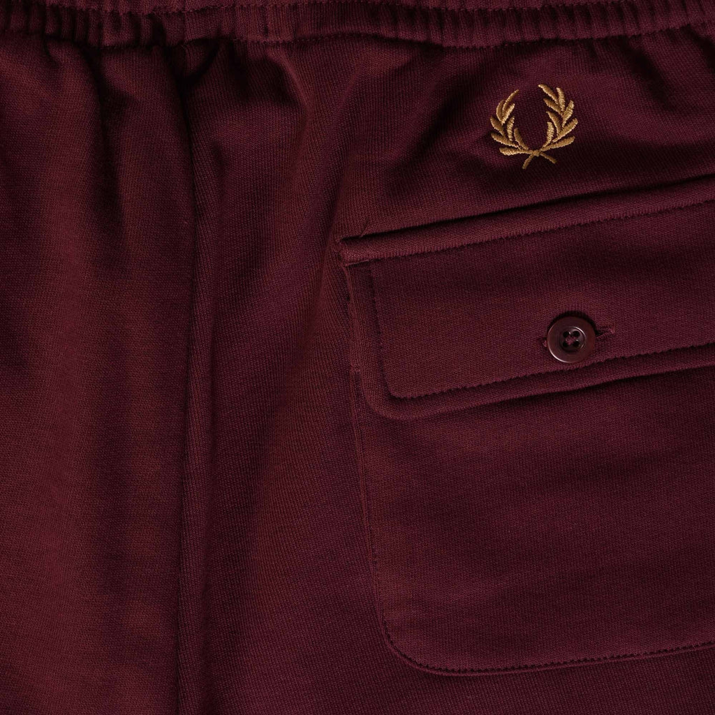 Fred Perry Reissues Pocket Detail Sweat Pants - Oxblood