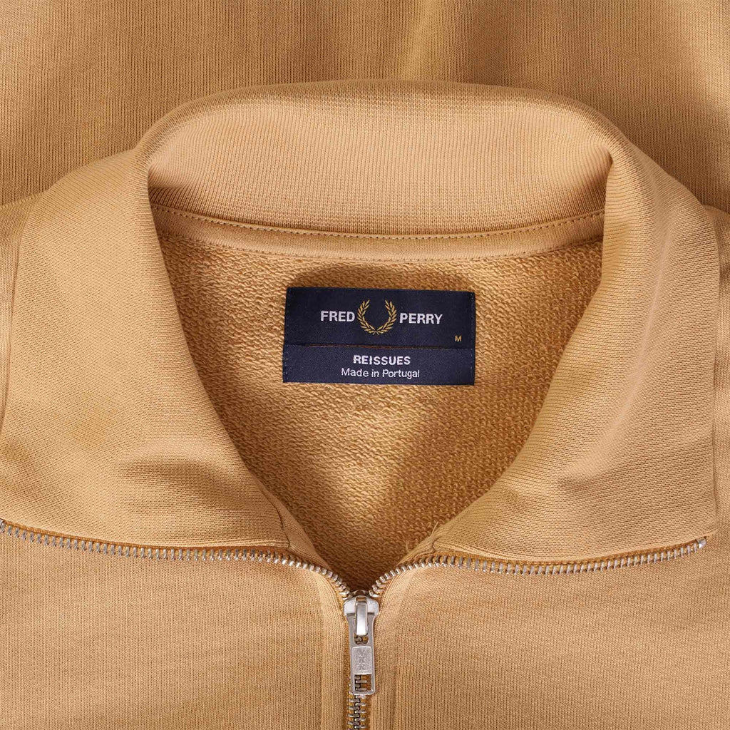 Fred Perry Reissues Loopback Track Jacket - Desert