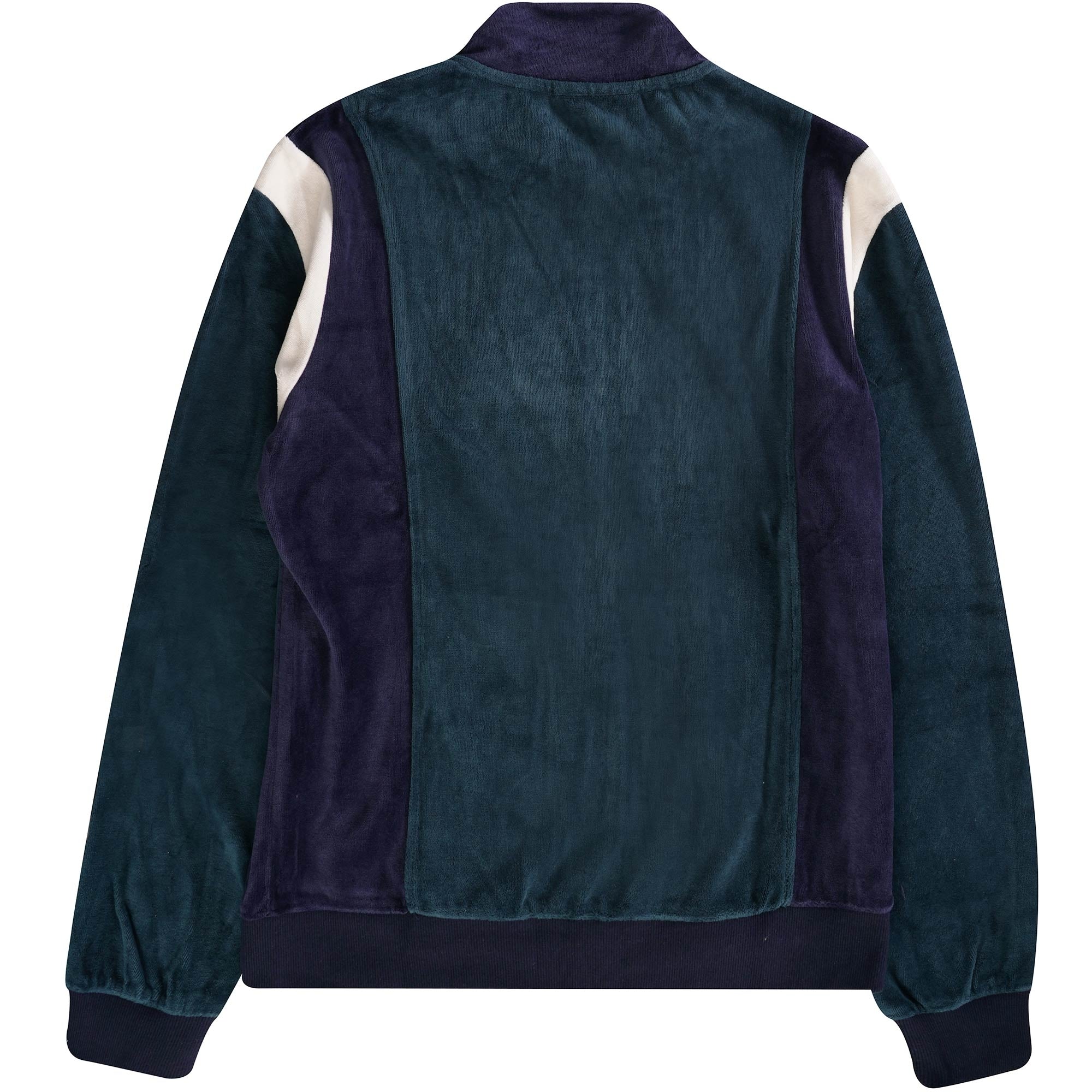 Fila Vintage Floyd Velour Jacket - Dark Teal
