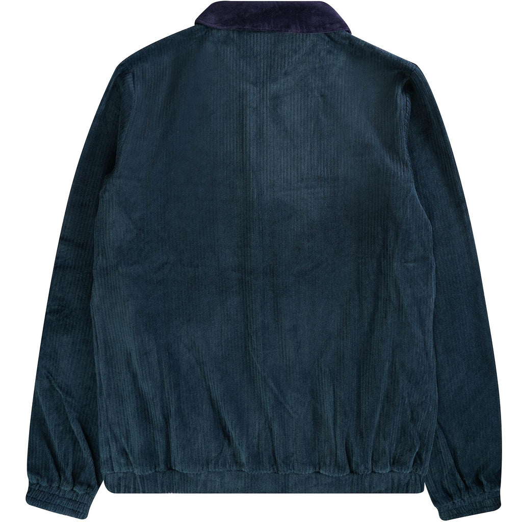 Fila Vintage Gerardos Velour Jacket -  Dark Teal