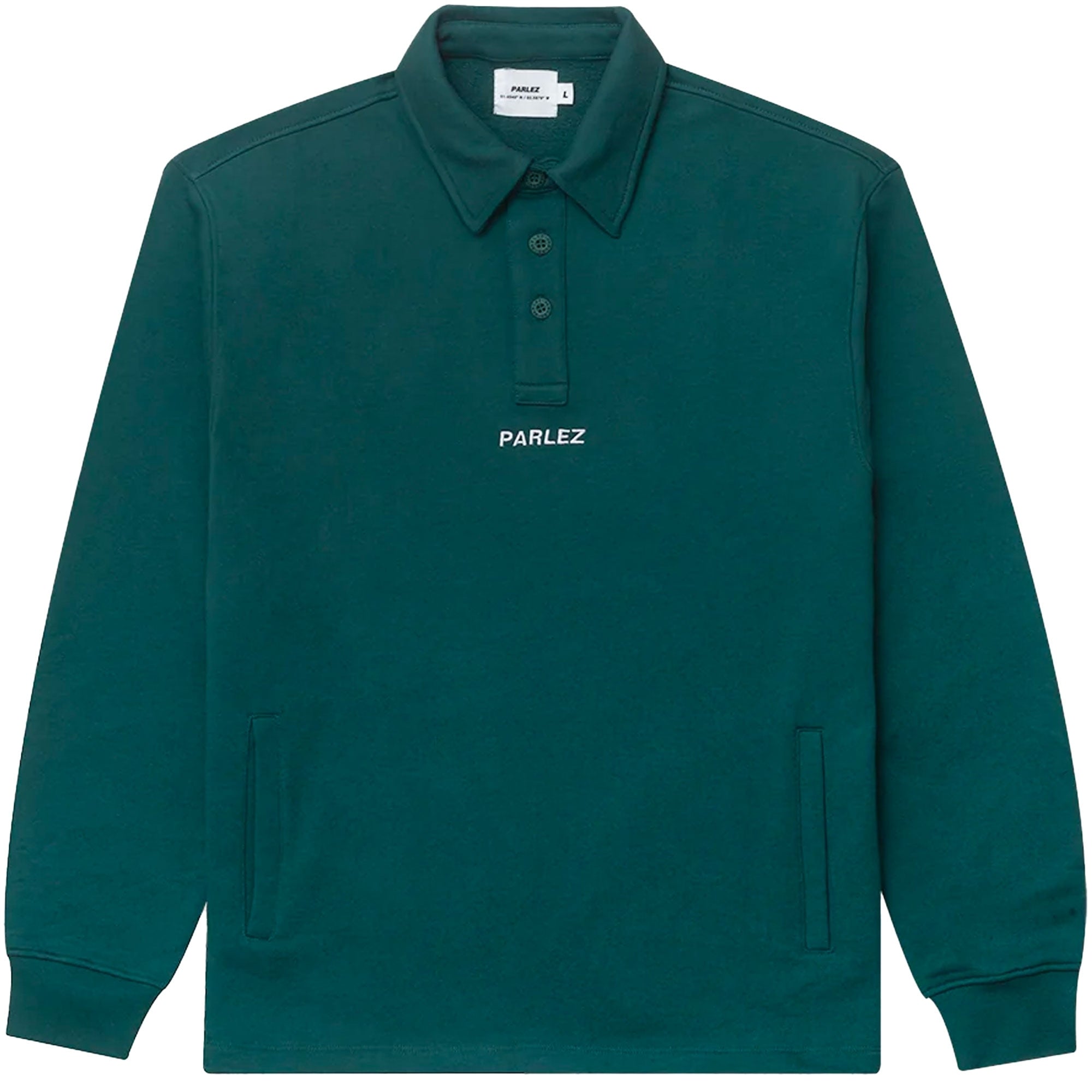 Parlez Malar Rugby Shirt - Deep Teal