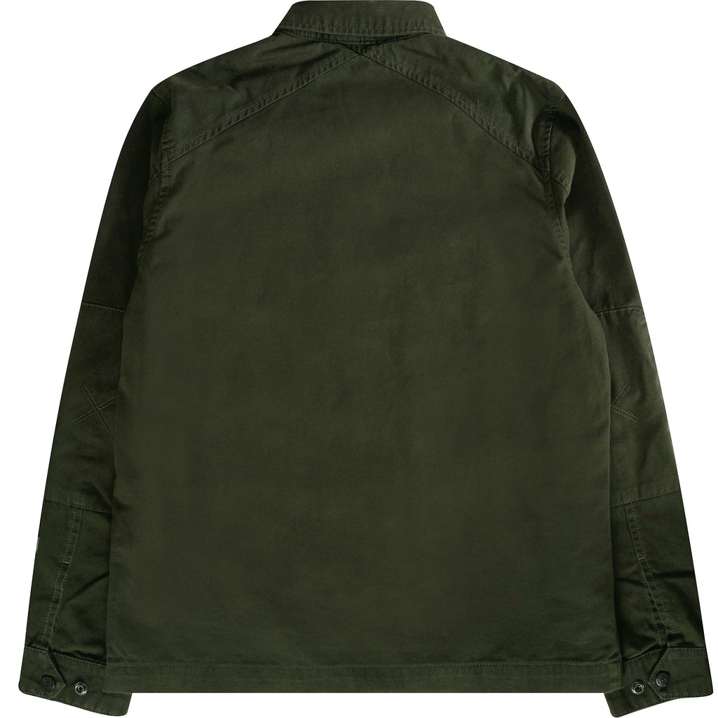 Ma Strum Zip Front Overshirt - Oil Slick