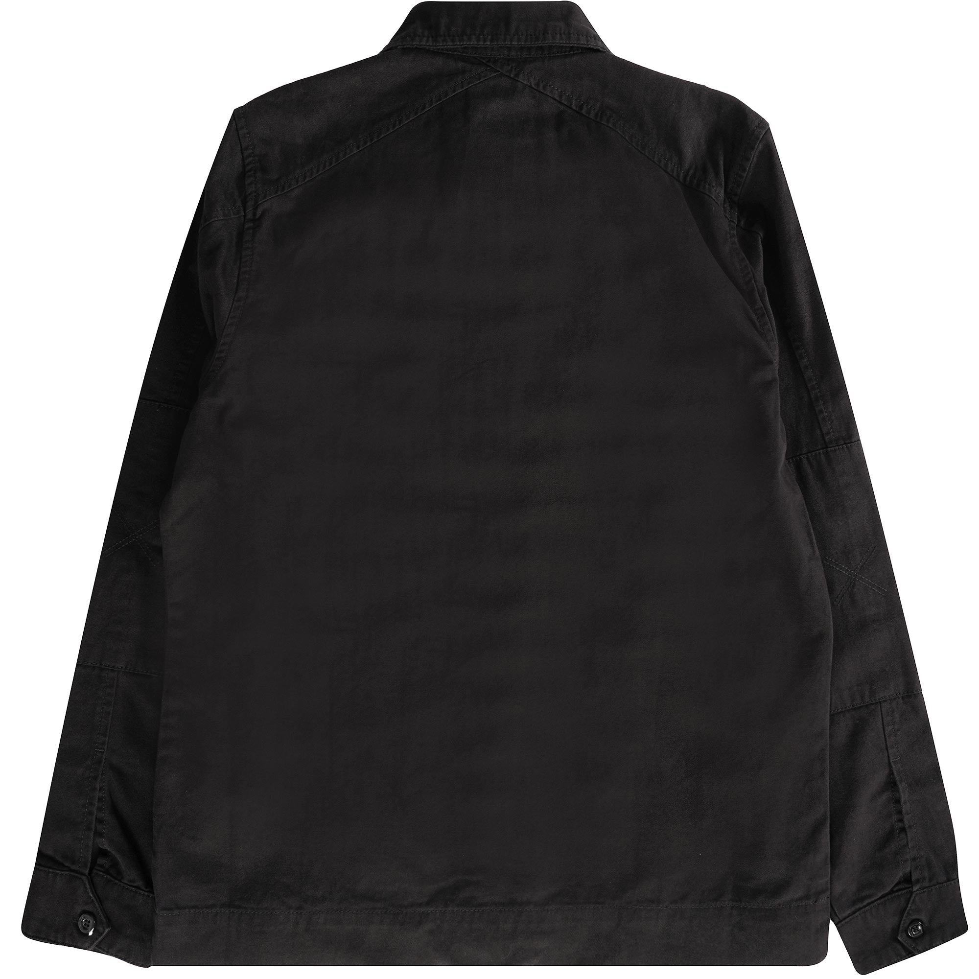 Ma Strum Two Pocket Overshirt - Jet Black