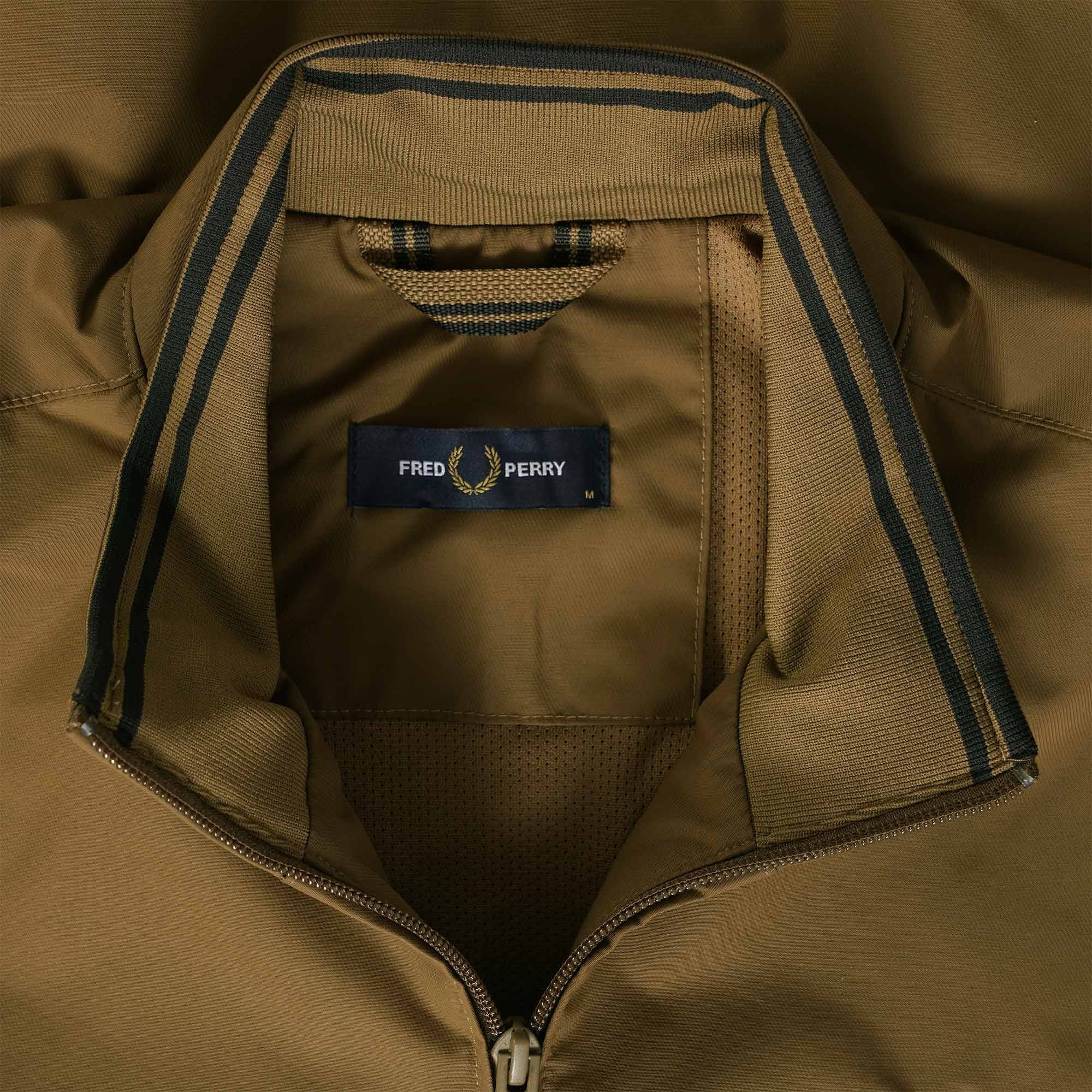 Fred Perry Brentham Jacket - Shaded Stone