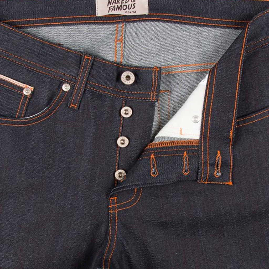 Naked and Famous Denim Super Guy 11oz Stretch Selvedge - Indigo