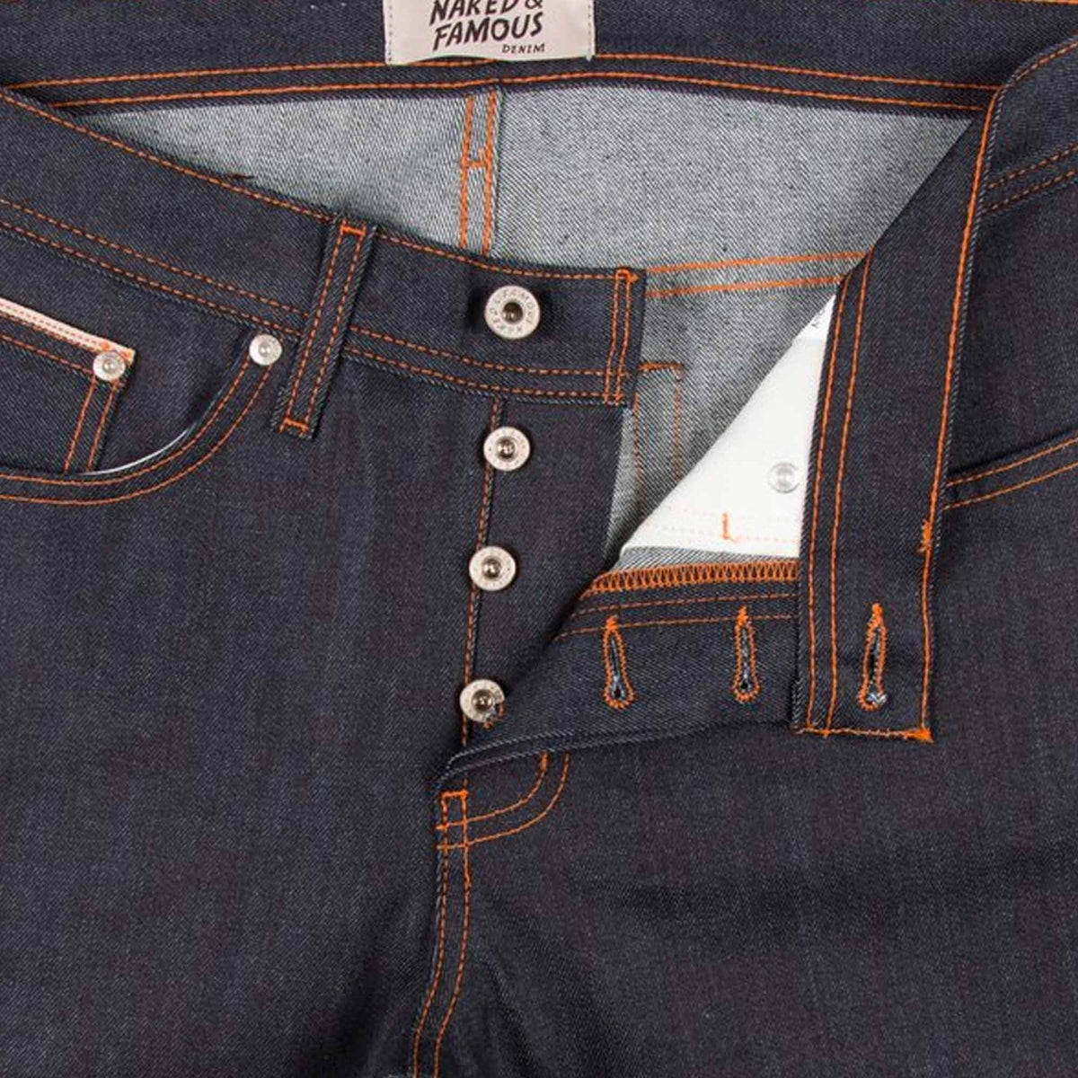 Naked and Famous Denim Super Guy 11oz Stretch Selvedge - Indigo