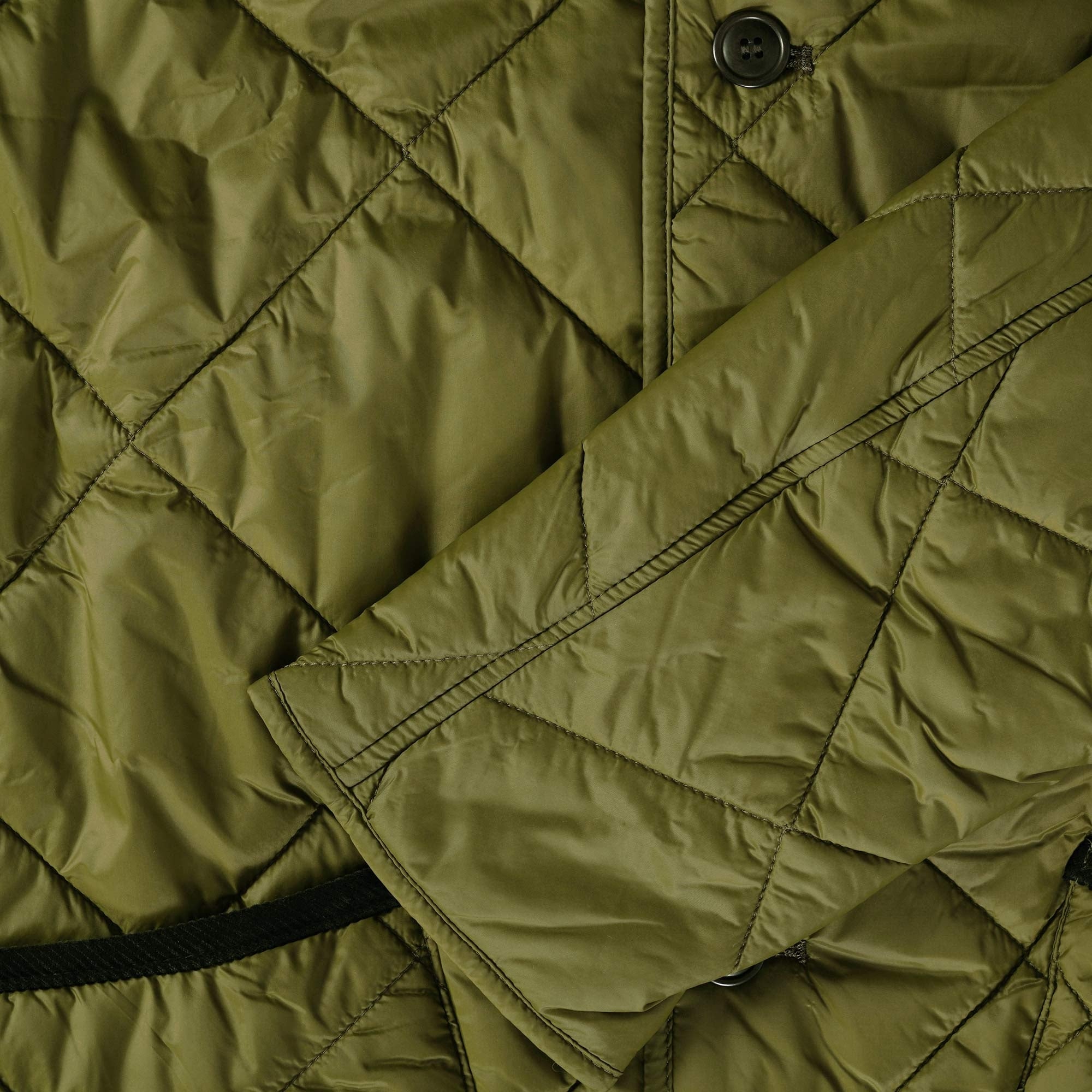 Barbour Liddesdale Cardigan Quilted Jacket - Moss