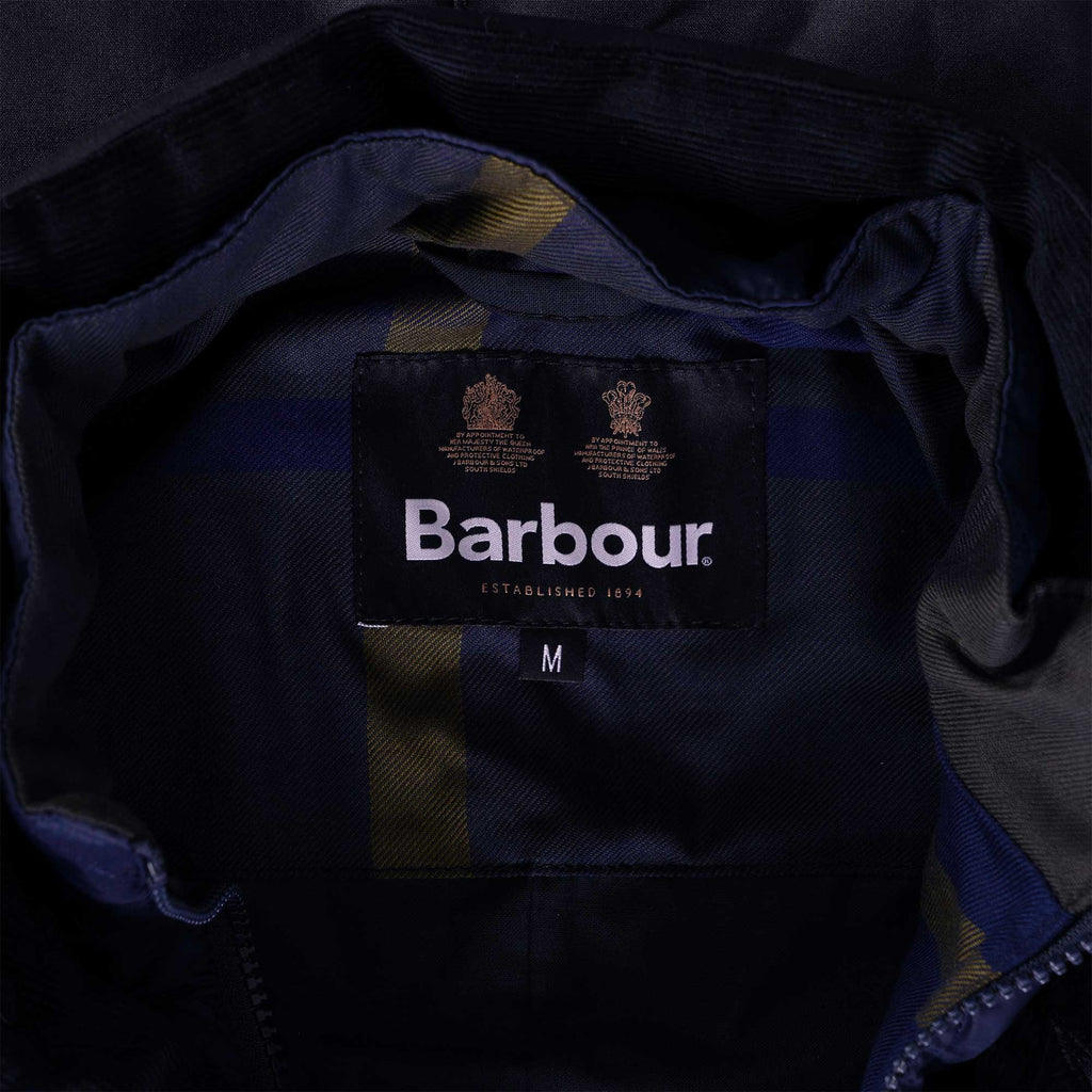 Barbour Century Wax Jacket - Navy