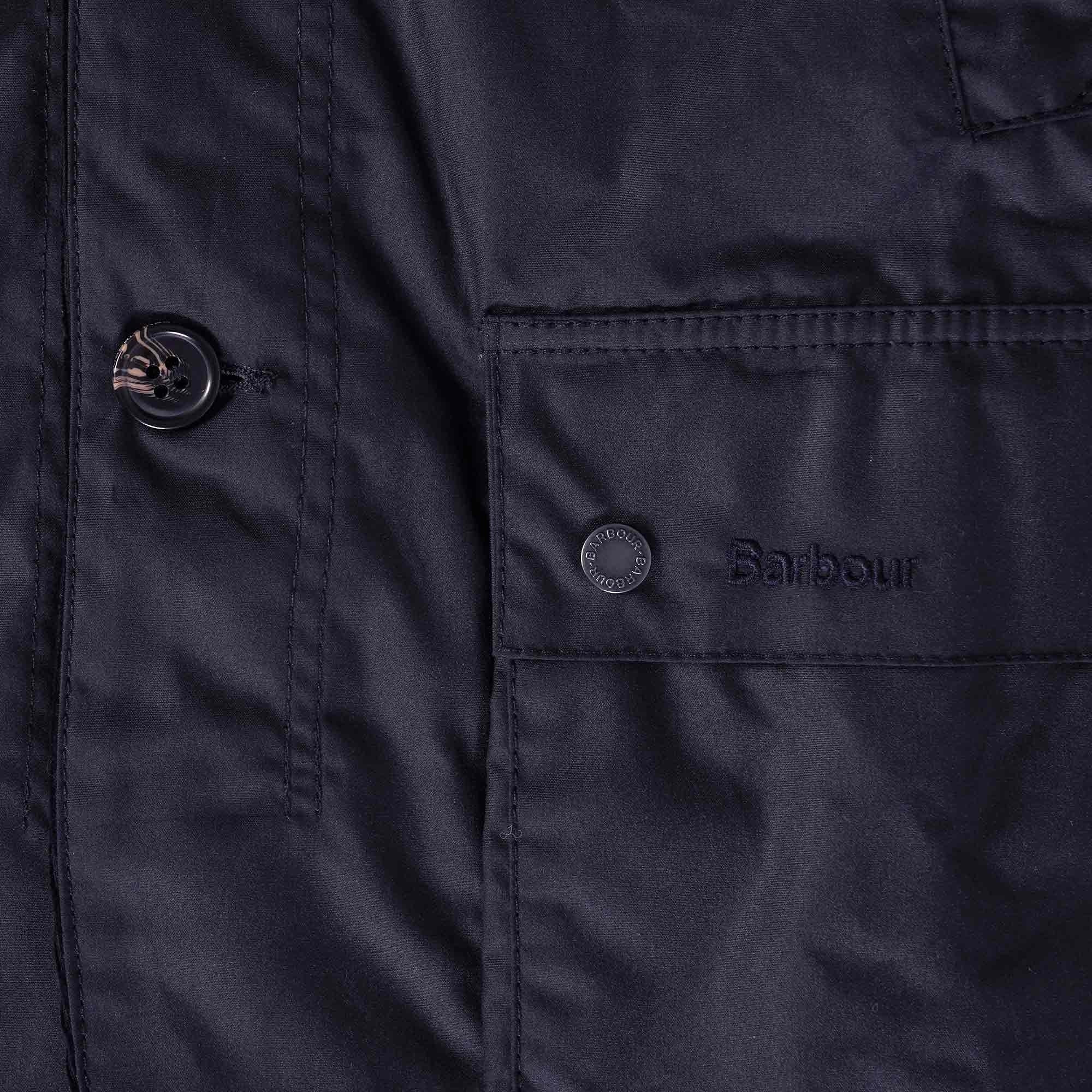 Barbour Century Wax Jacket - Navy