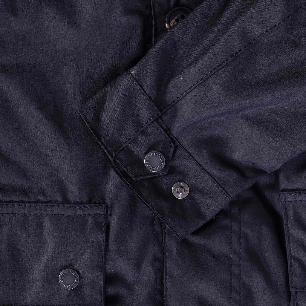 Barbour Century Wax Jacket - Navy