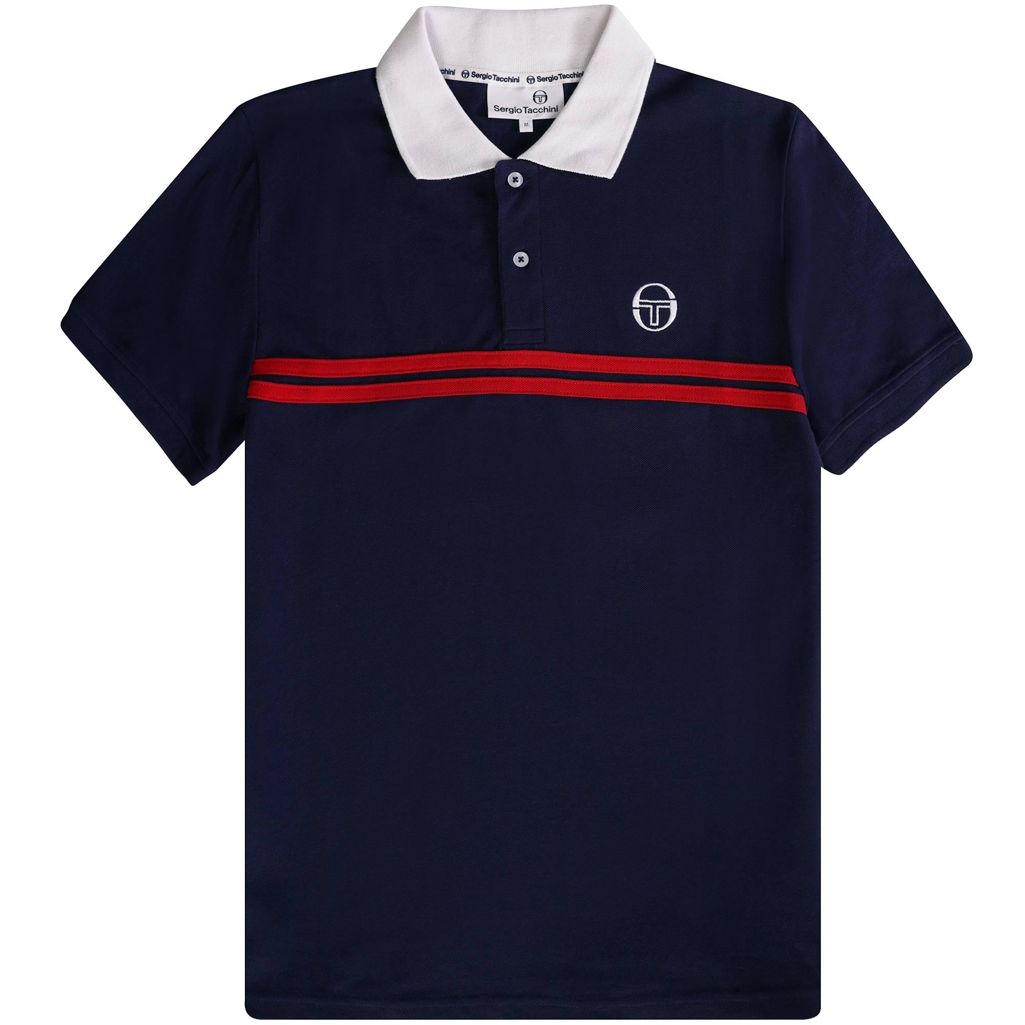 Sergio Tacchini Supermac Polo Shirt - Maritime Blue