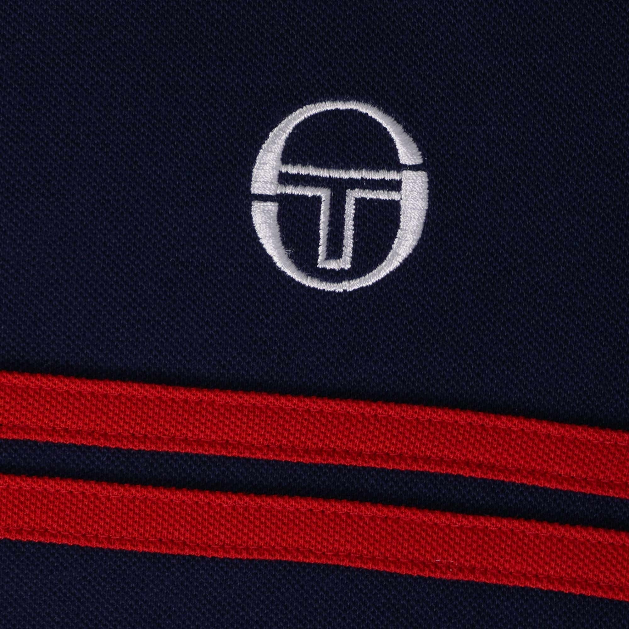 Sergio Tacchini Supermac Polo Shirt - Maritime Blue