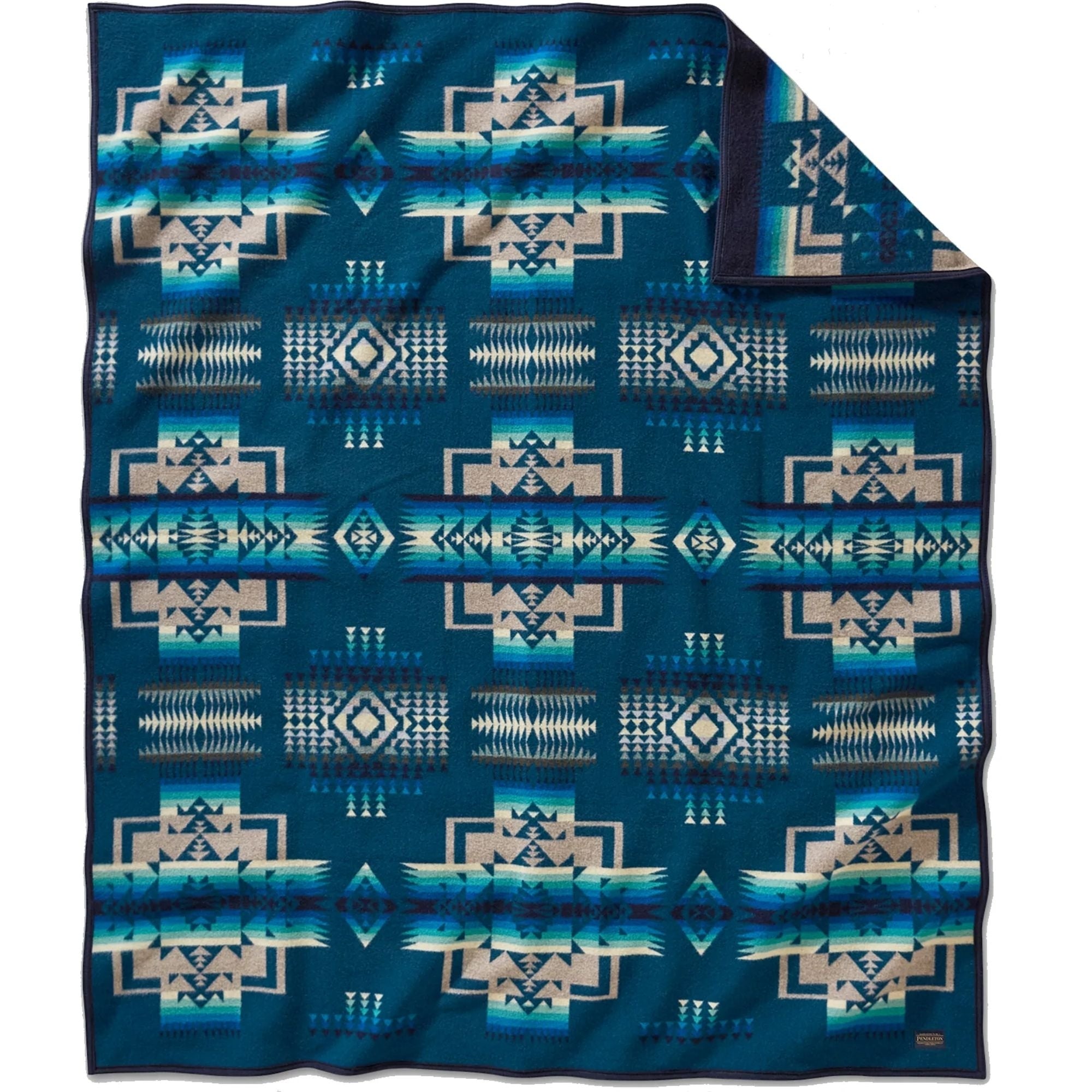 Pendleton Woolen Mills Chief Joseph Blanket - Aegean