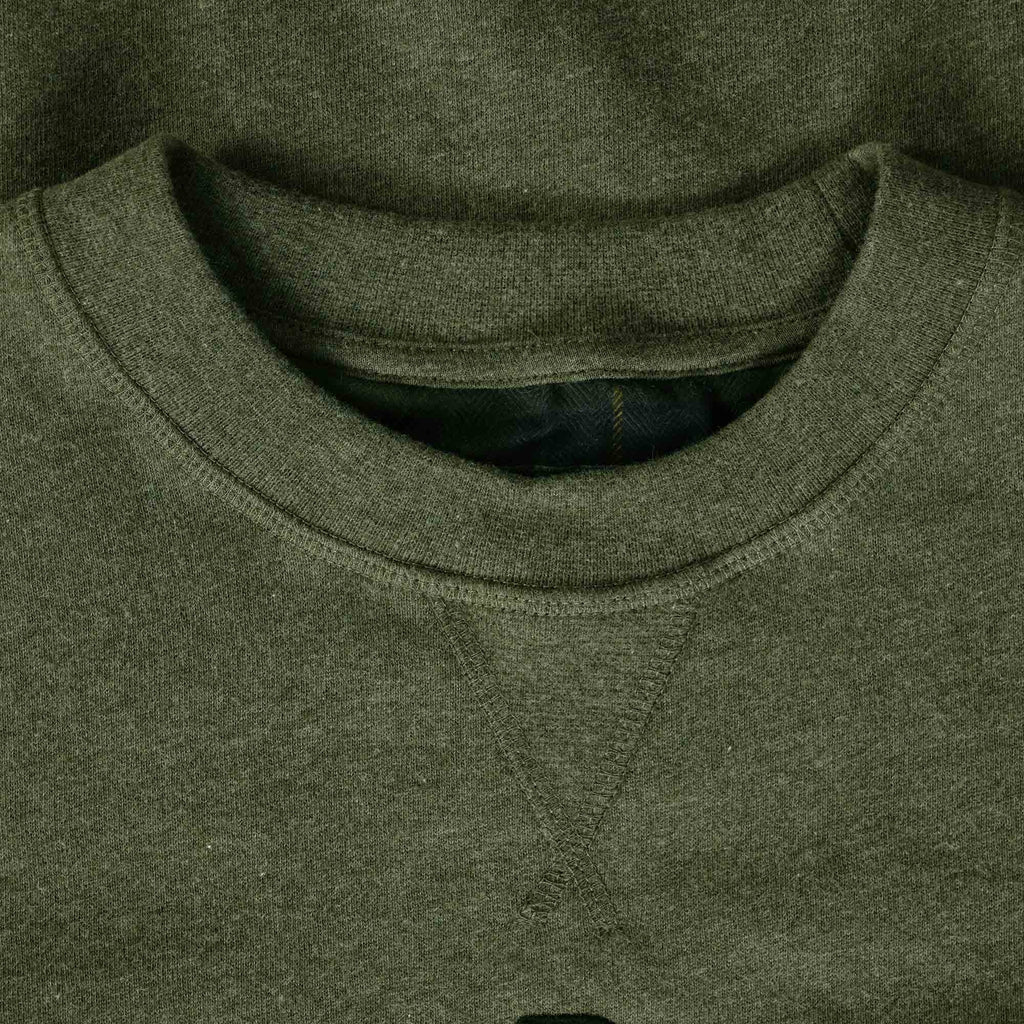 Barbour Debson Crew Jumper - Forest