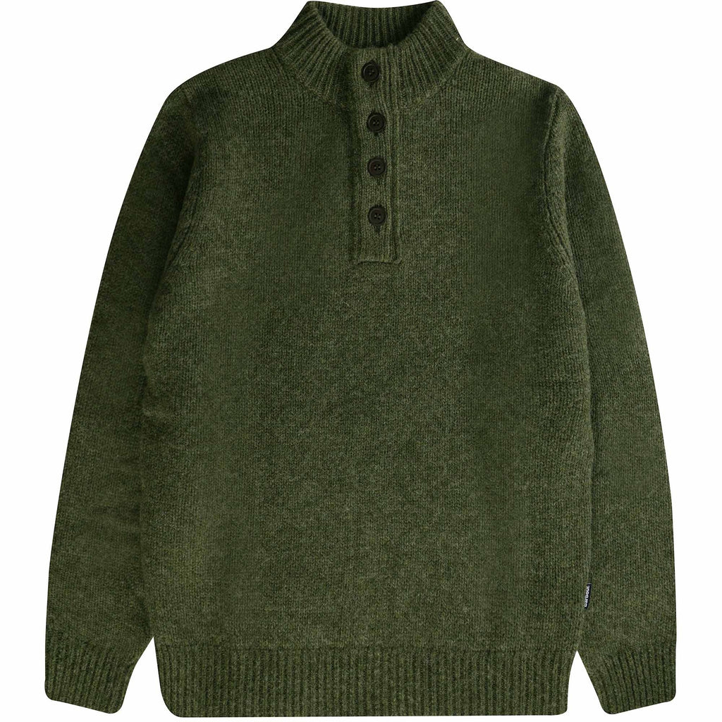 Barbour Calder Half Zip - Mid Olive