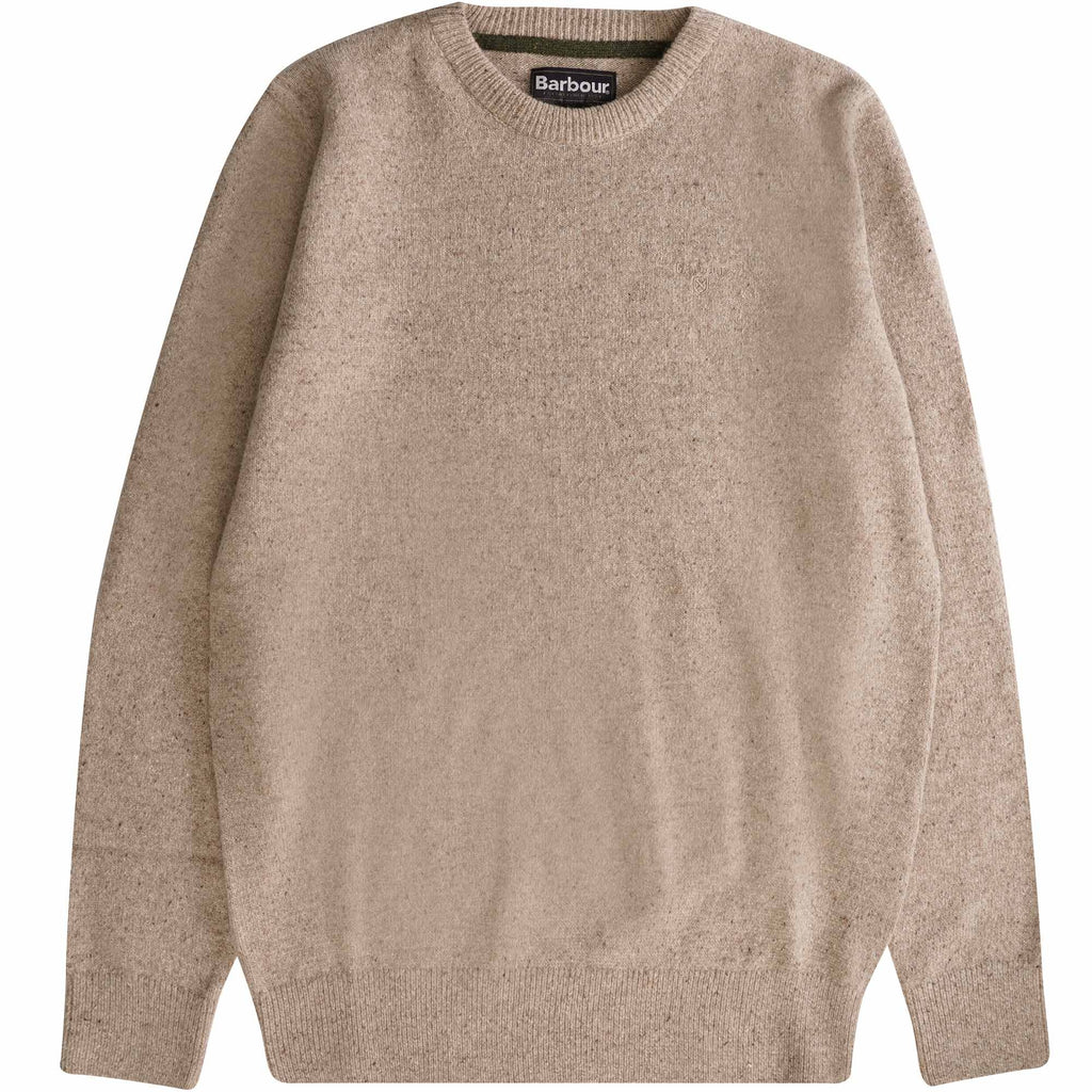 Barbour Tisbury Crew Neck Sweater - Stone