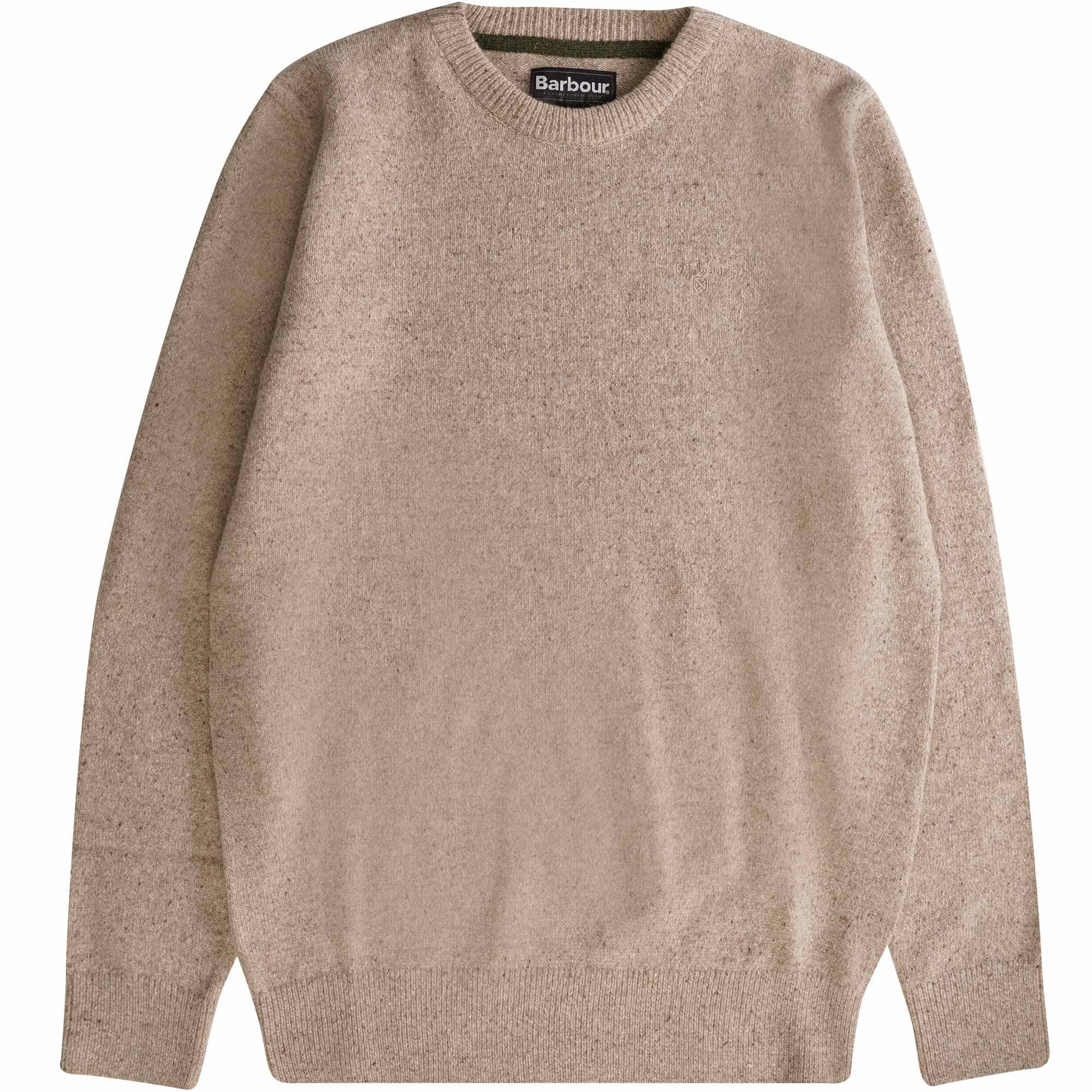 Barbour Tisbury Crew Neck Sweater - Stone