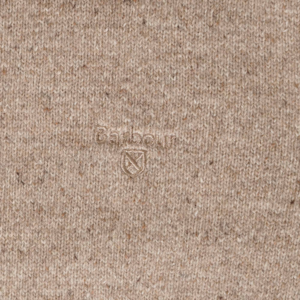 Barbour Tisbury Crew Neck Sweater - Stone