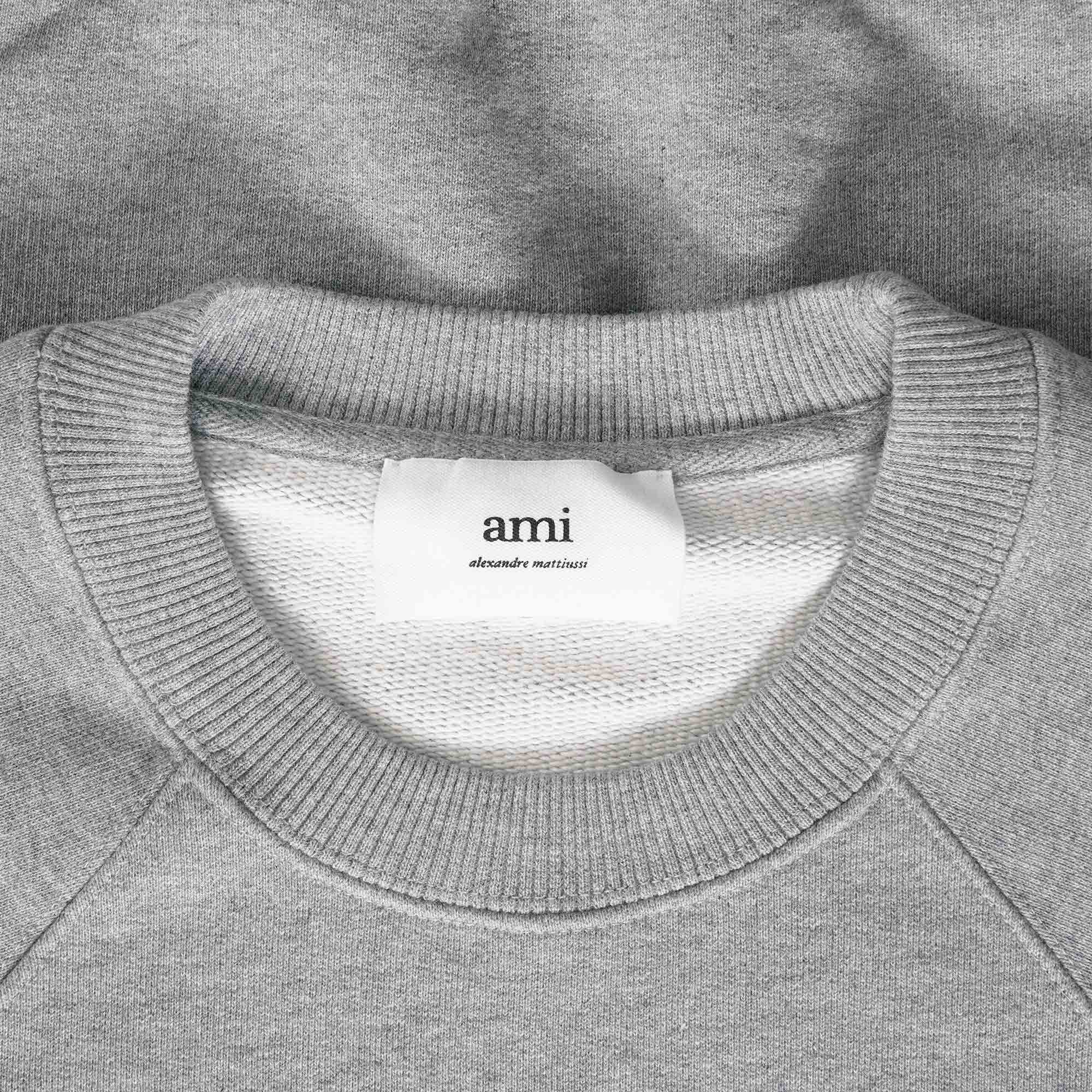 AMI De Coeur Sweatshirt - Heather Grey