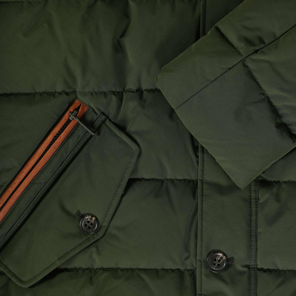 Barbour Chelsea Baffle Quilted Jacket - Sage