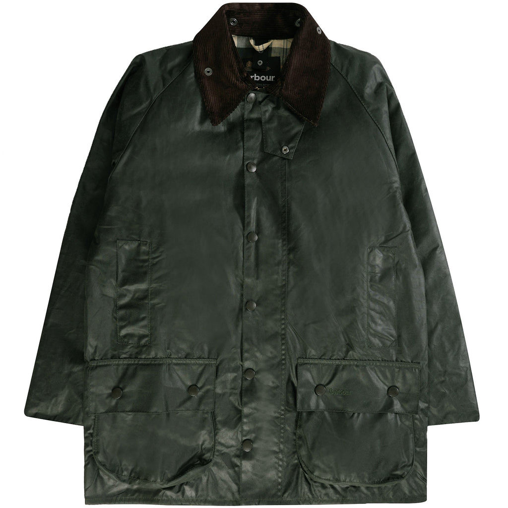 Barbour Beaufort Waxed Cotton Jacket - Sage