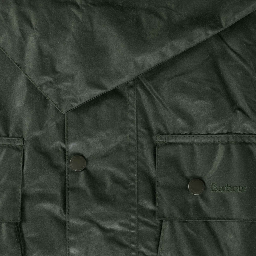 Barbour Beaufort Waxed Cotton Jacket - Sage