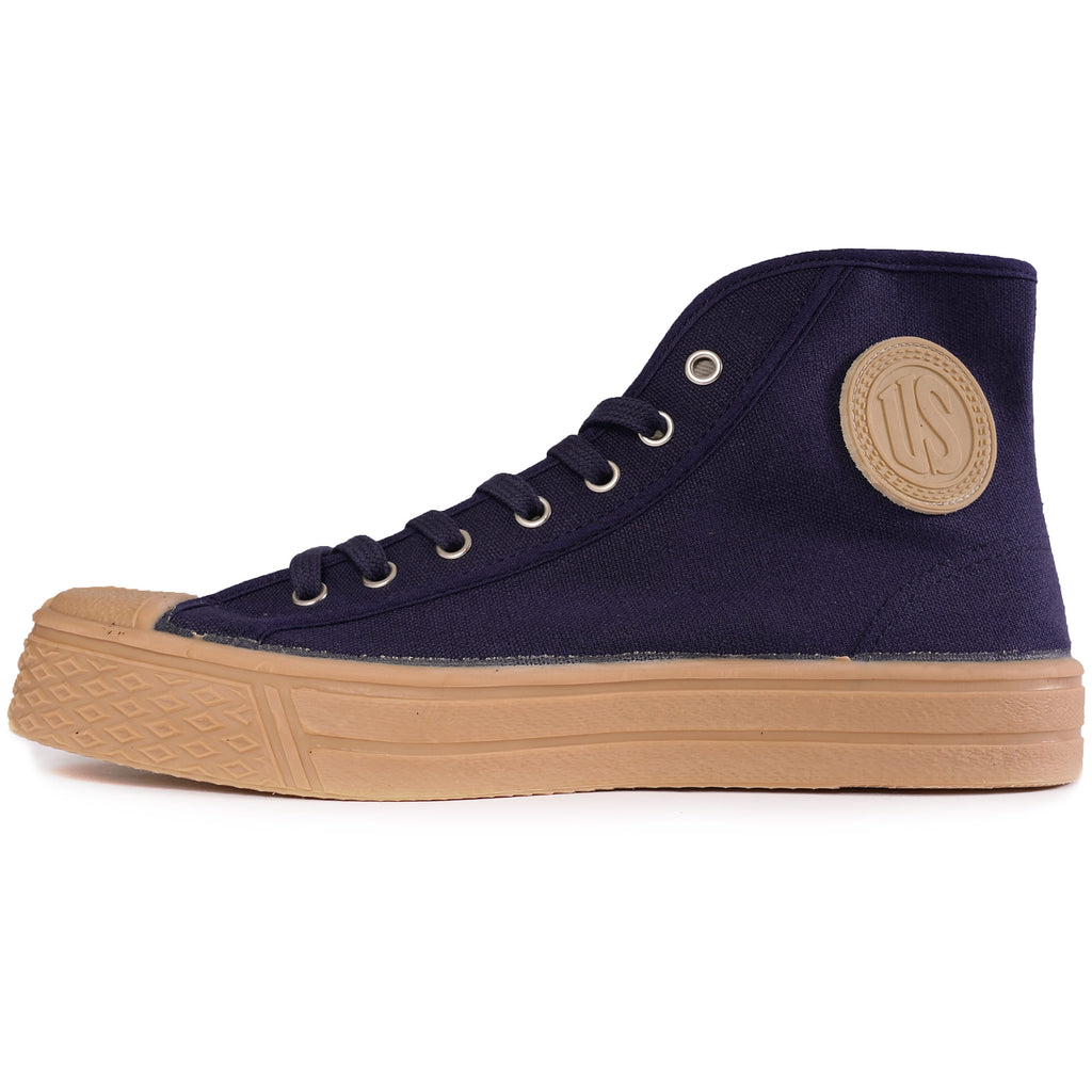 US Rubber Company Military Gum High Top - Navy