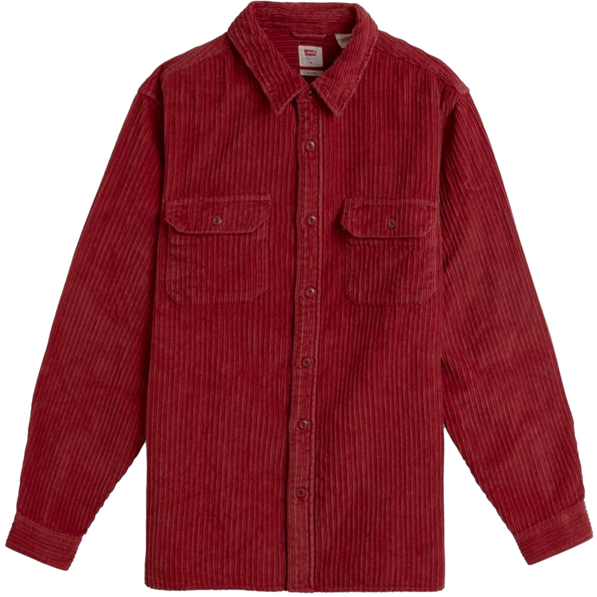 Levi's® Jackson Worker Overshirt - Brick Red
