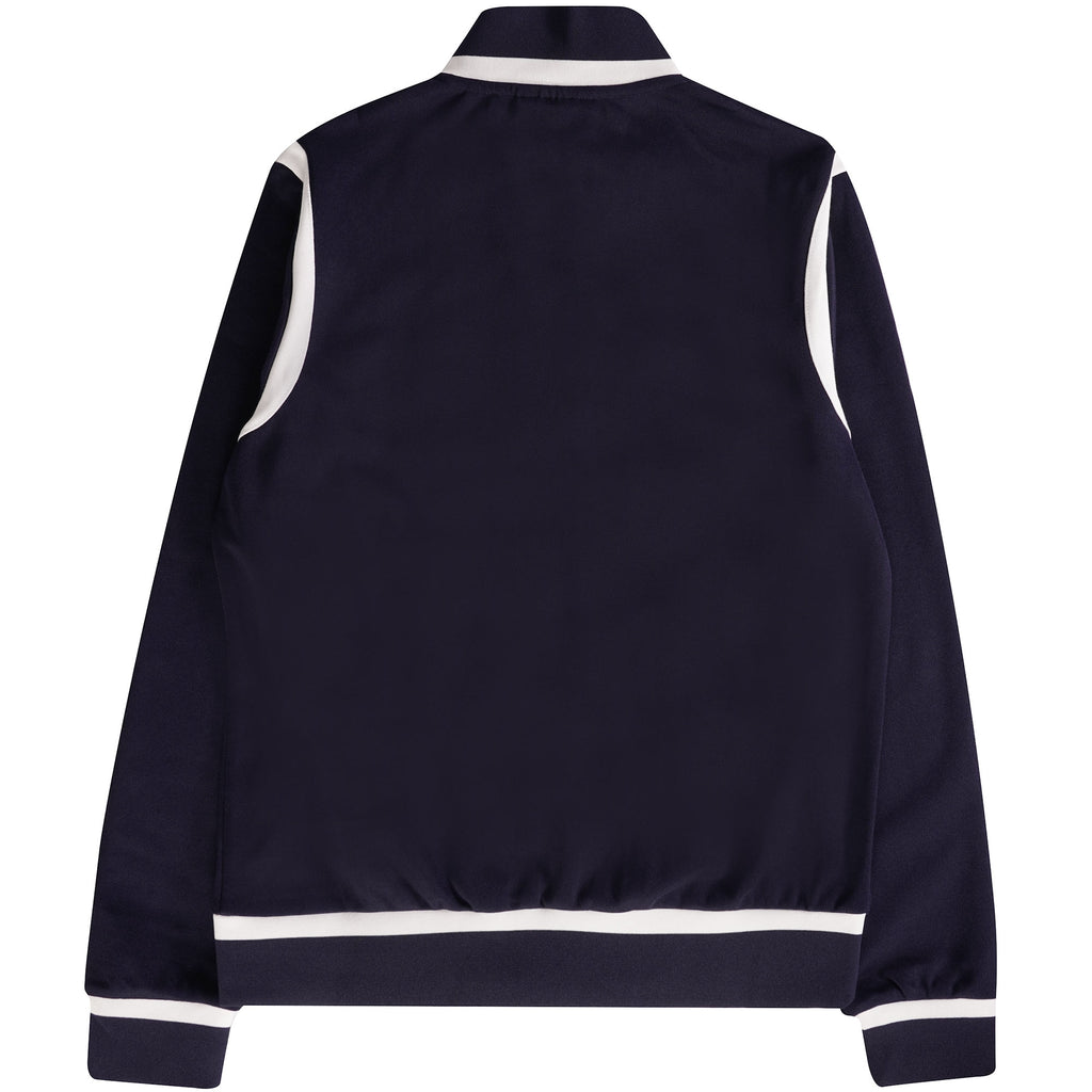 Fila Vintage Nate Laid On Stripe Track Jacket - Navy