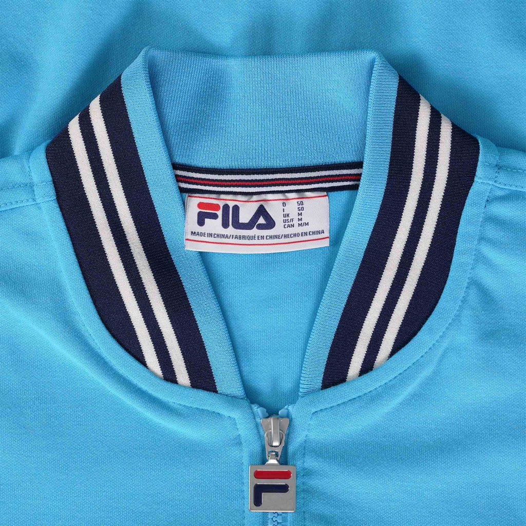 Fila Vintage Settanta Baseball Track Jacket - Aquarius
