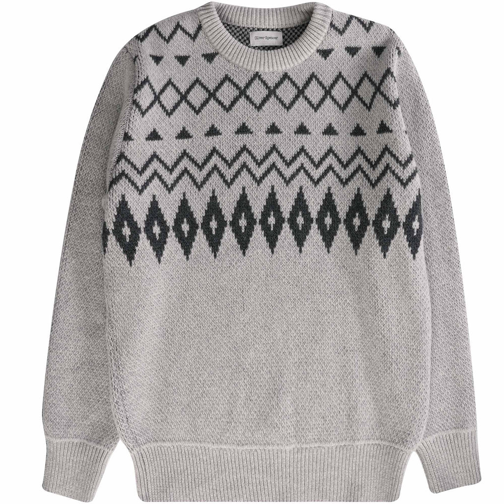 Oliver Spencer Blenheim Jumper - Light Grey