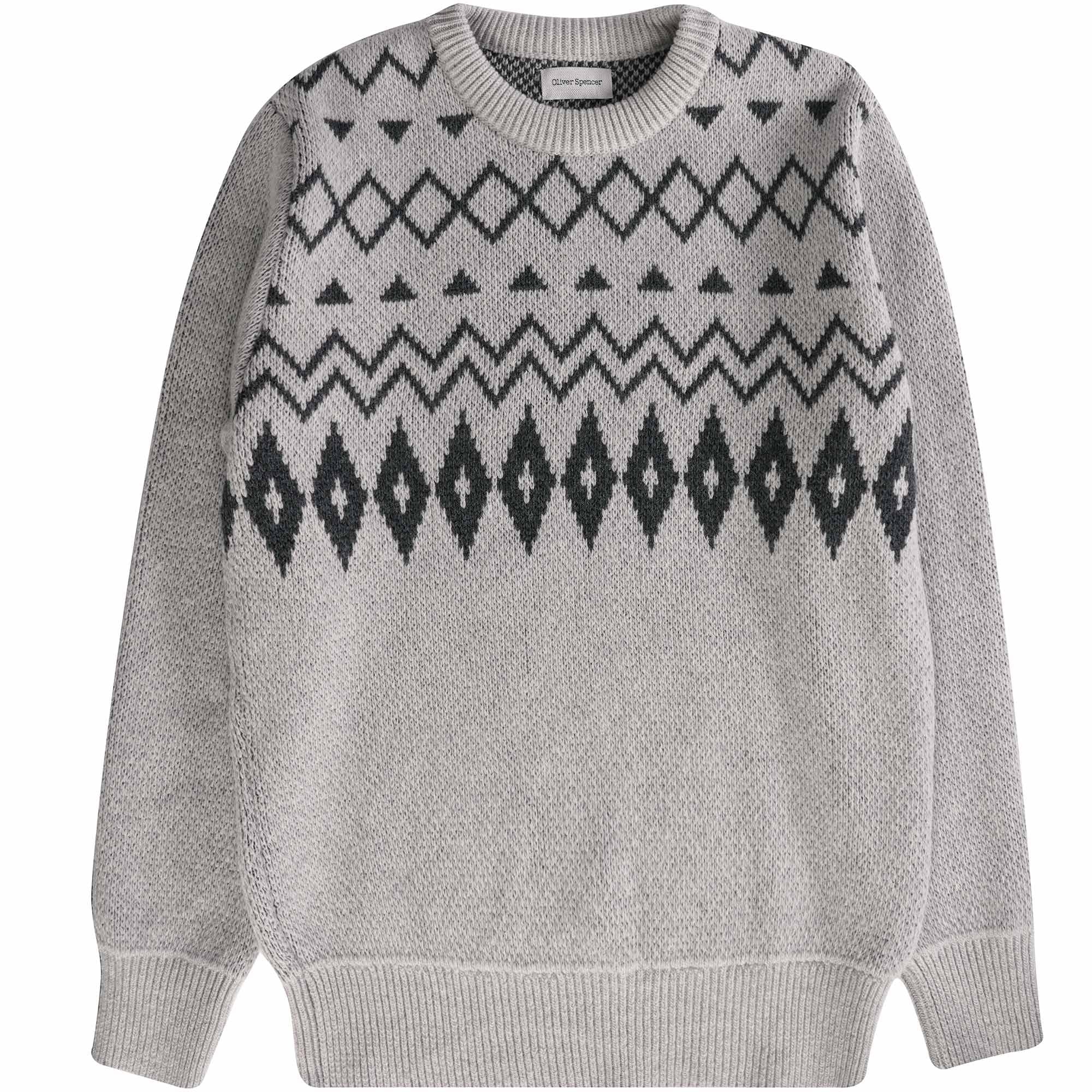 Oliver Spencer Blenheim Jumper - Light Grey