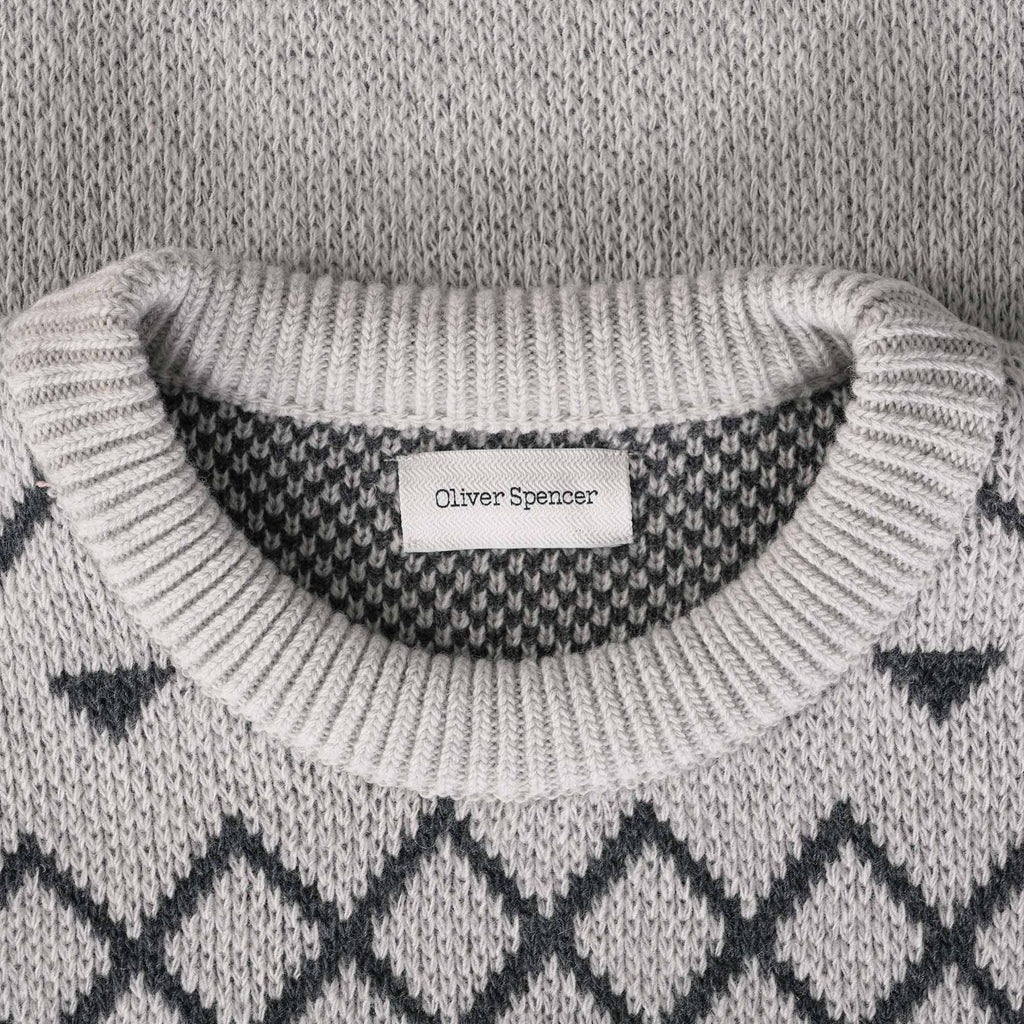 Oliver Spencer Blenheim Jumper - Light Grey