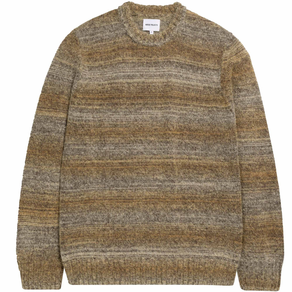 Norse Projects Sigfred Space Dye Jumper - Heathland