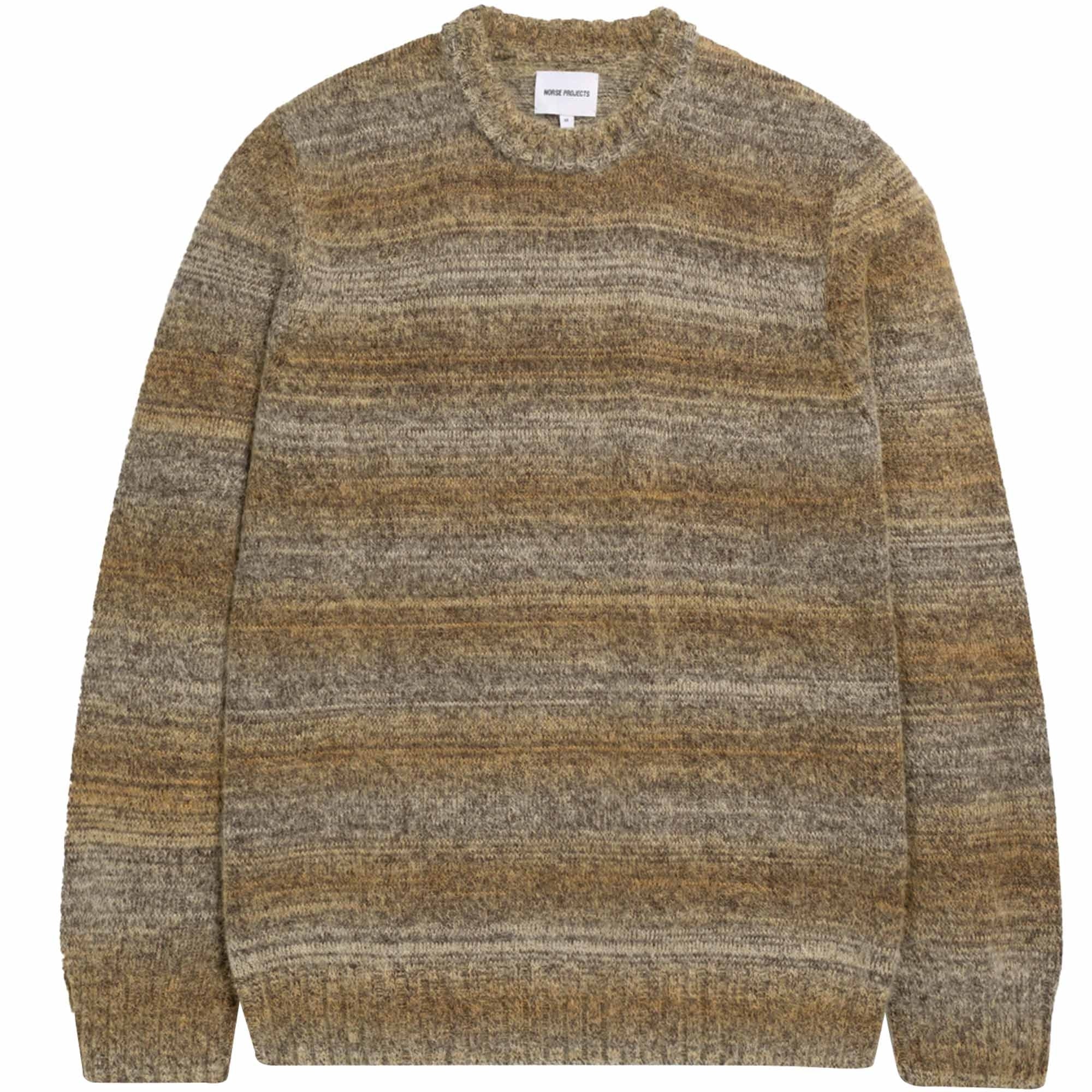 Norse Projects Sigfred Space Dye Jumper - Heathland