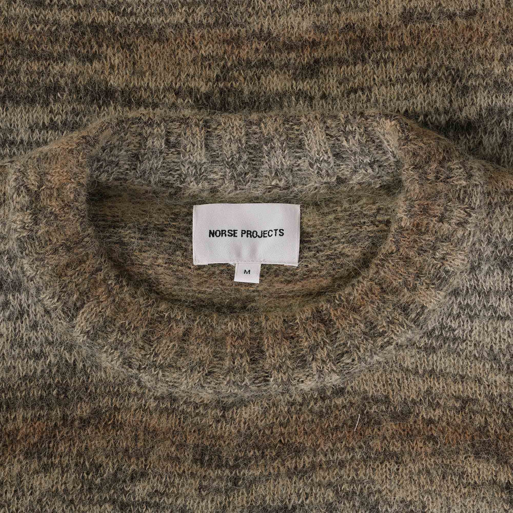 Norse Projects Sigfred Space Dye Jumper - Heathland