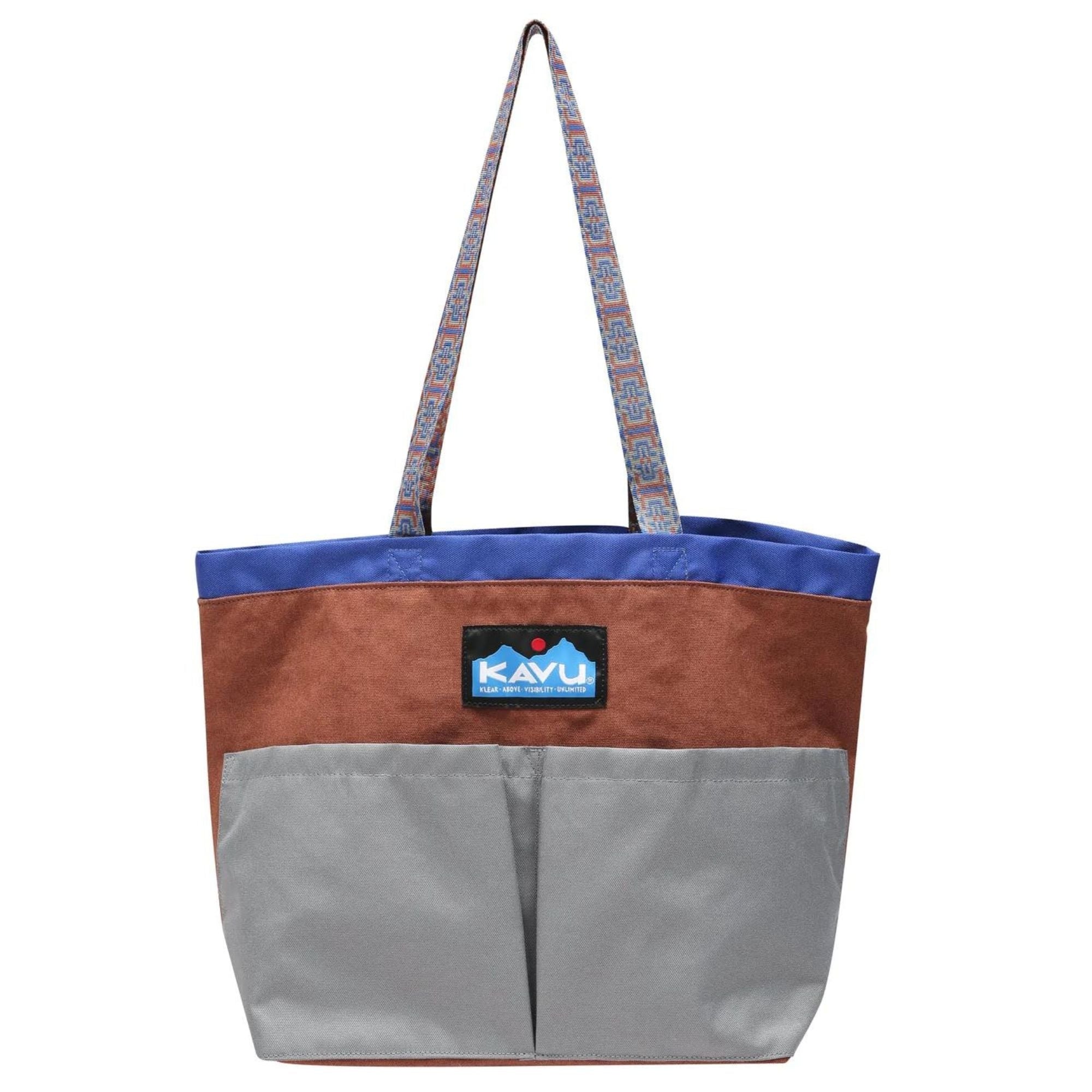 Kavu Twin Falls Tote - Sepia Sky