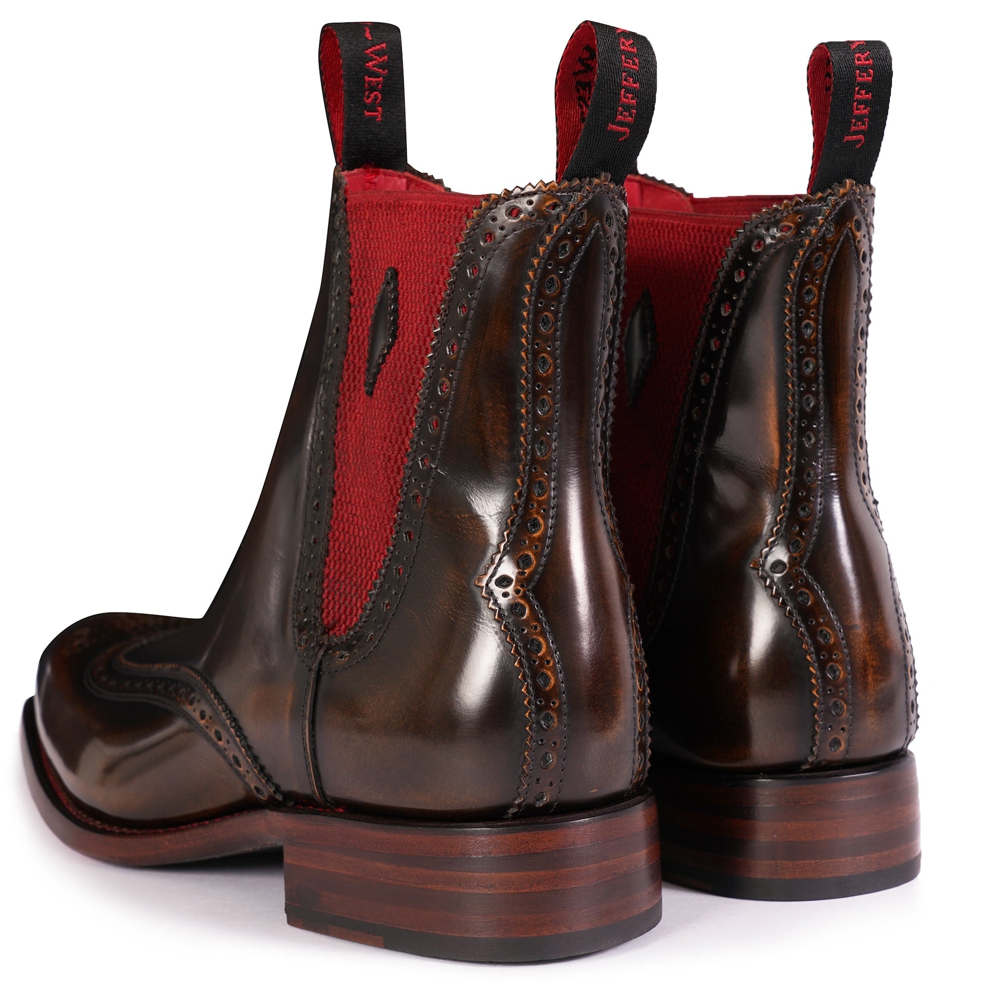 Jeffery West Hendrix-B Wight Chelsea Boot - Caramel