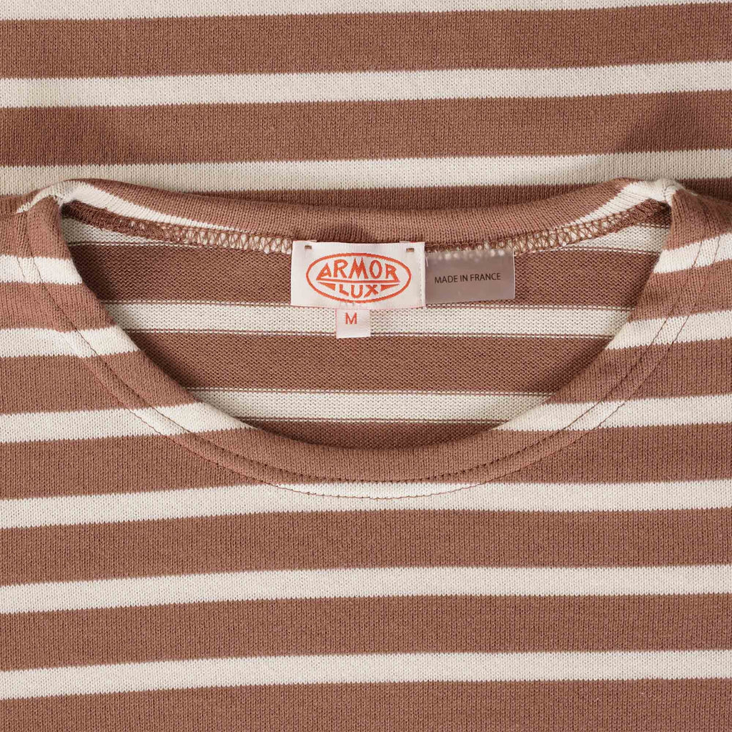 Armor Lux Heritage Striped T-Shirt - Praline