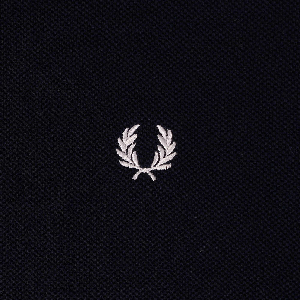 Fred Perry Bold Cuff Knitted T-Shirt - Navy