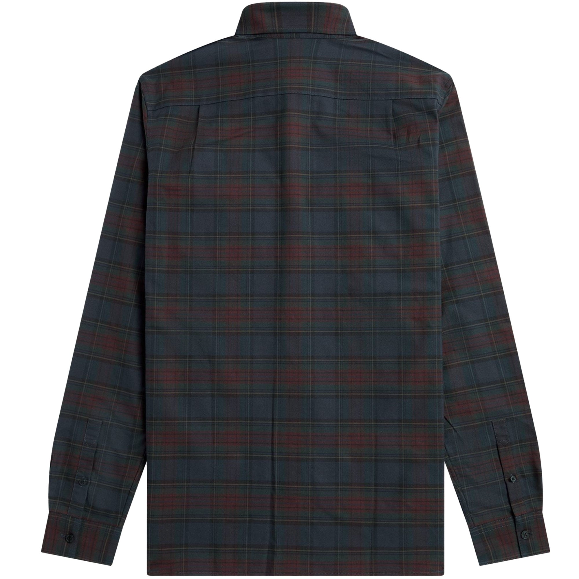 Fred Perry Tartan Shirt - Navy