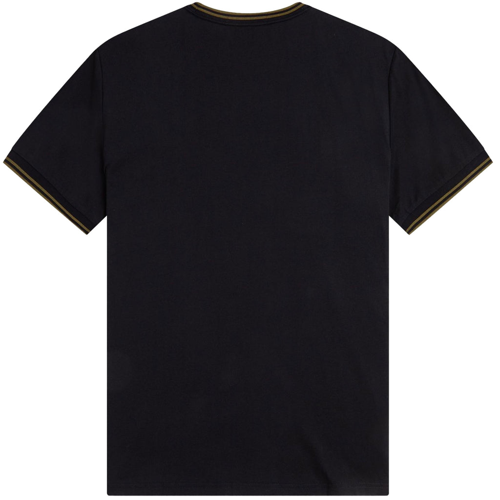 Fred Perry Twin Tipped T-Shirt - Black