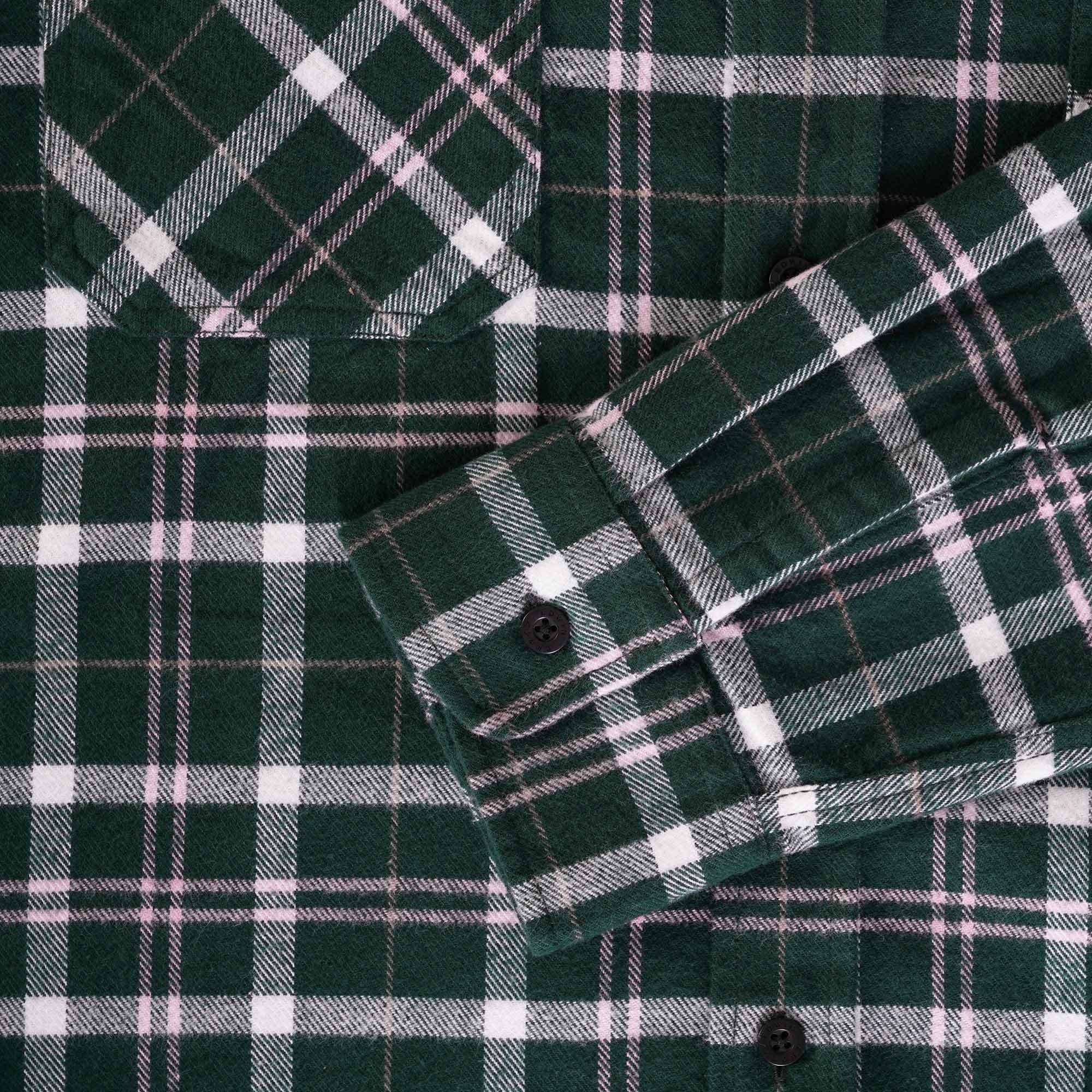 Edwin Labour Long Sleeve Shirt - Pine