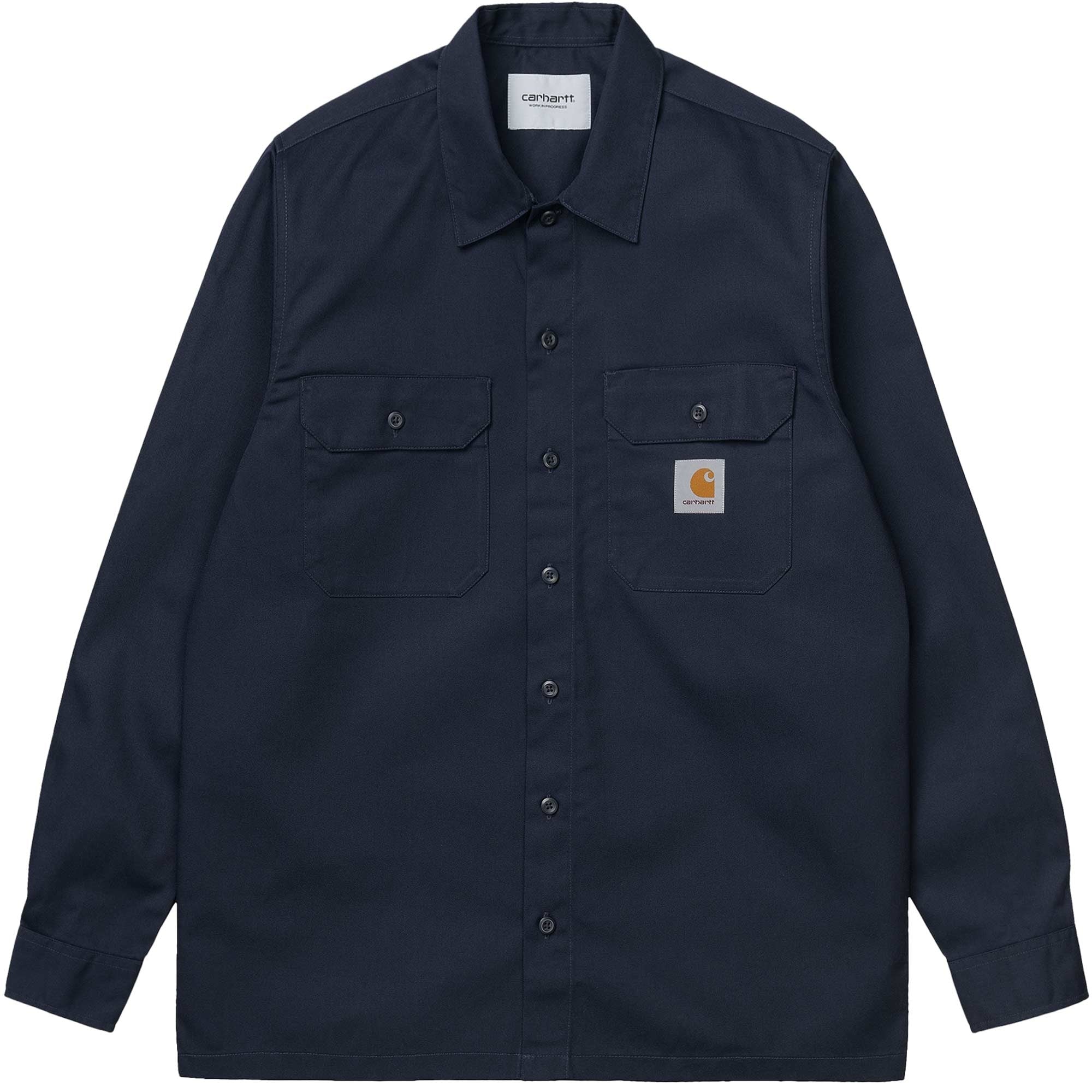 Carhartt WIP Long Sleeve Master Shirt - Dark Navy