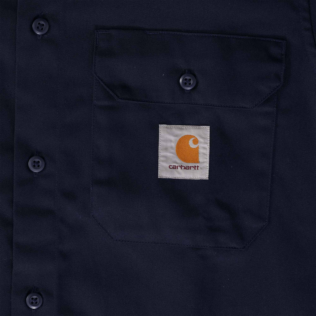 Carhartt WIP Long Sleeve Master Shirt - Dark Navy