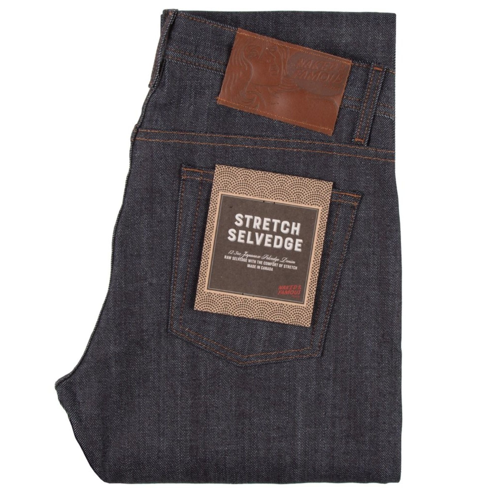 Naked and Famous Denim Easy Guy Stretch Selvedge - Indigo