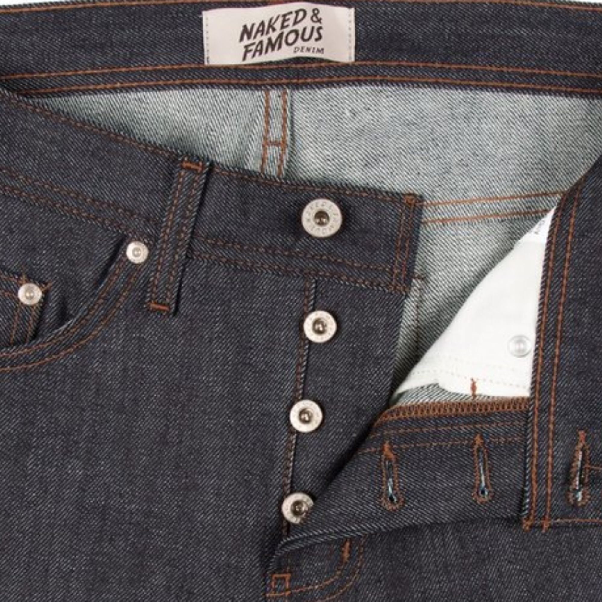 Naked and Famous Denim Easy Guy Stretch Selvedge - Indigo